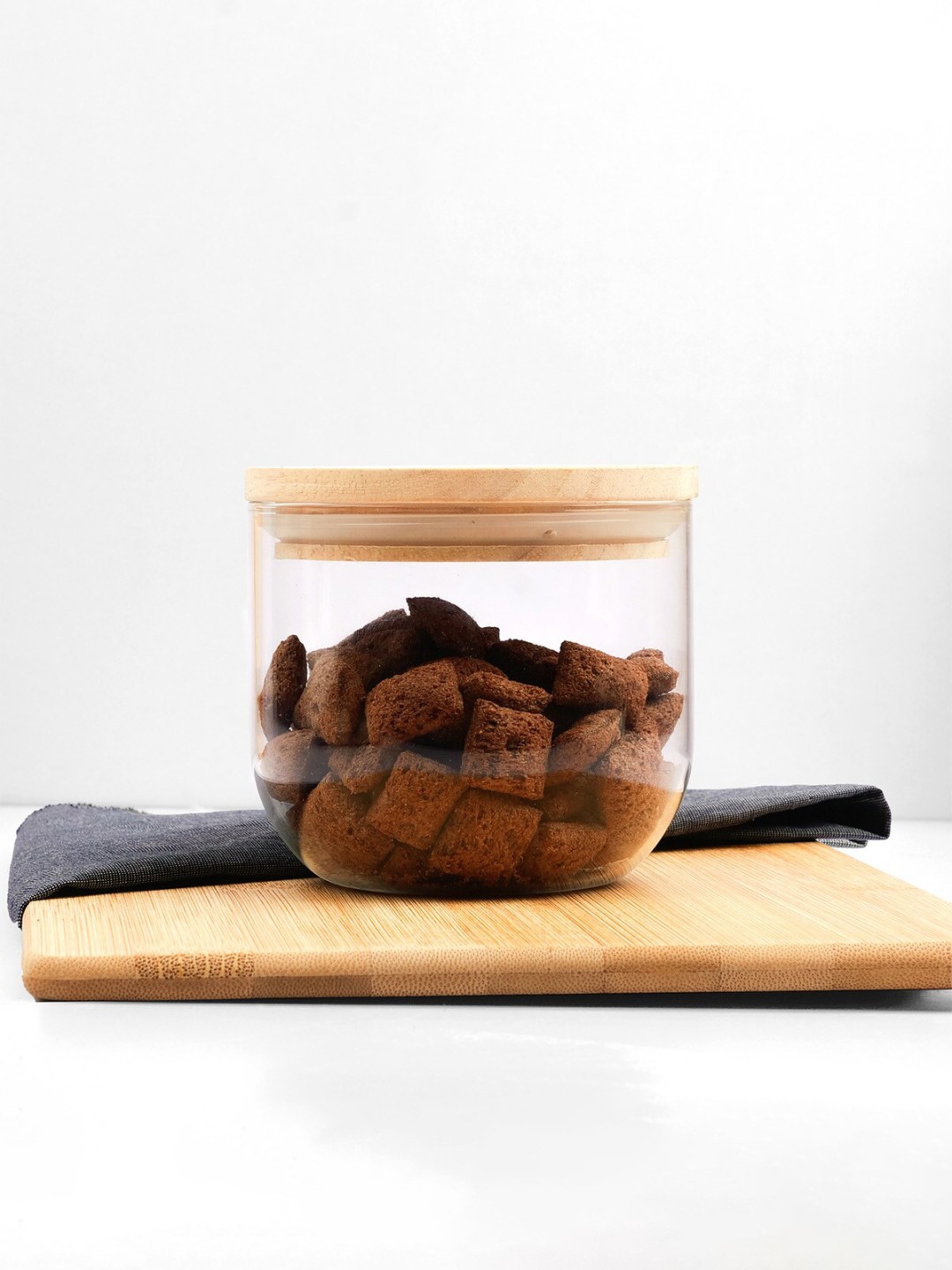 

Anko Transparent Small Glass Canister - 200 ml