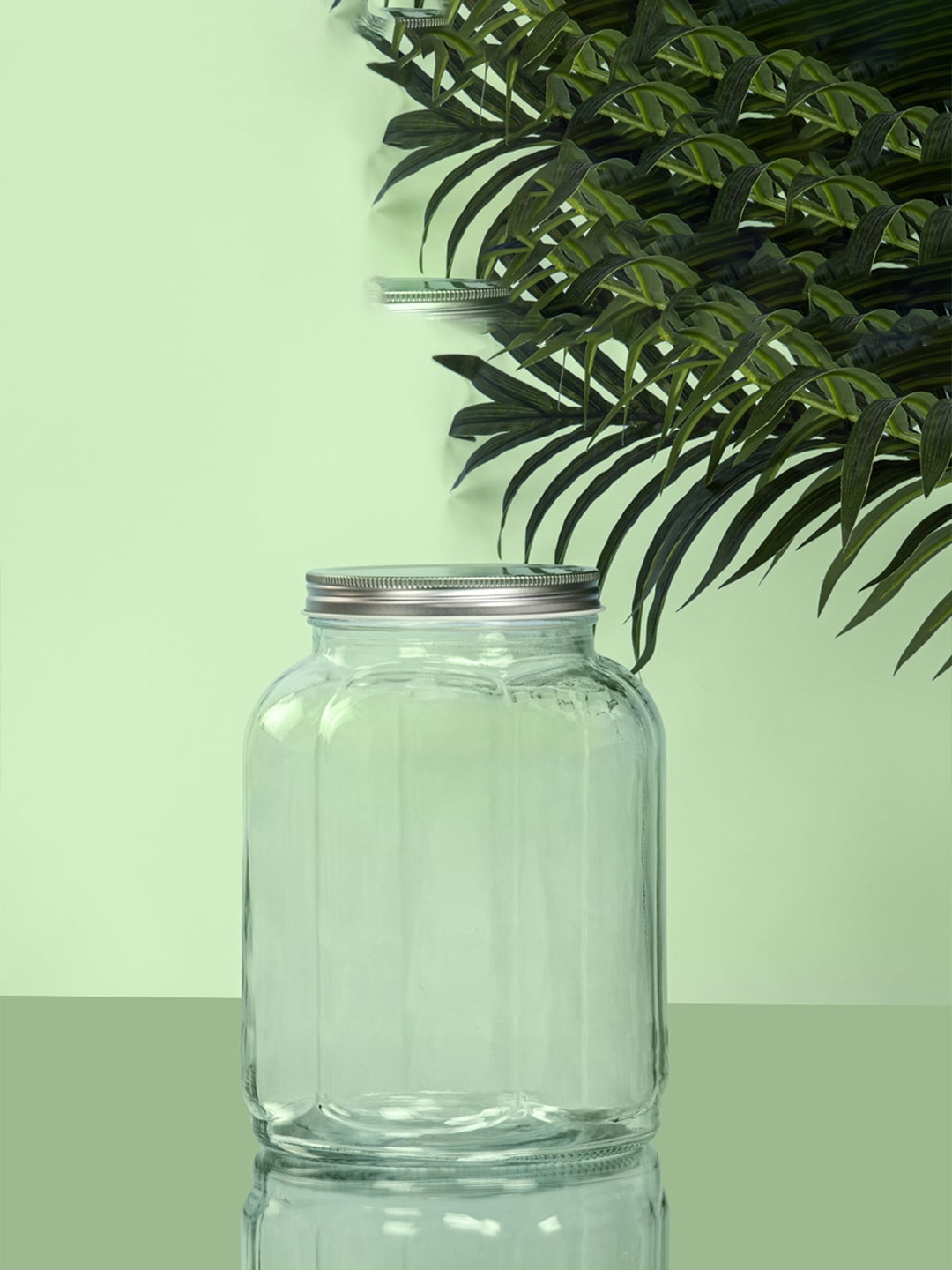 

Anko Transparent Odour-Free Fluted Jar - 3 L