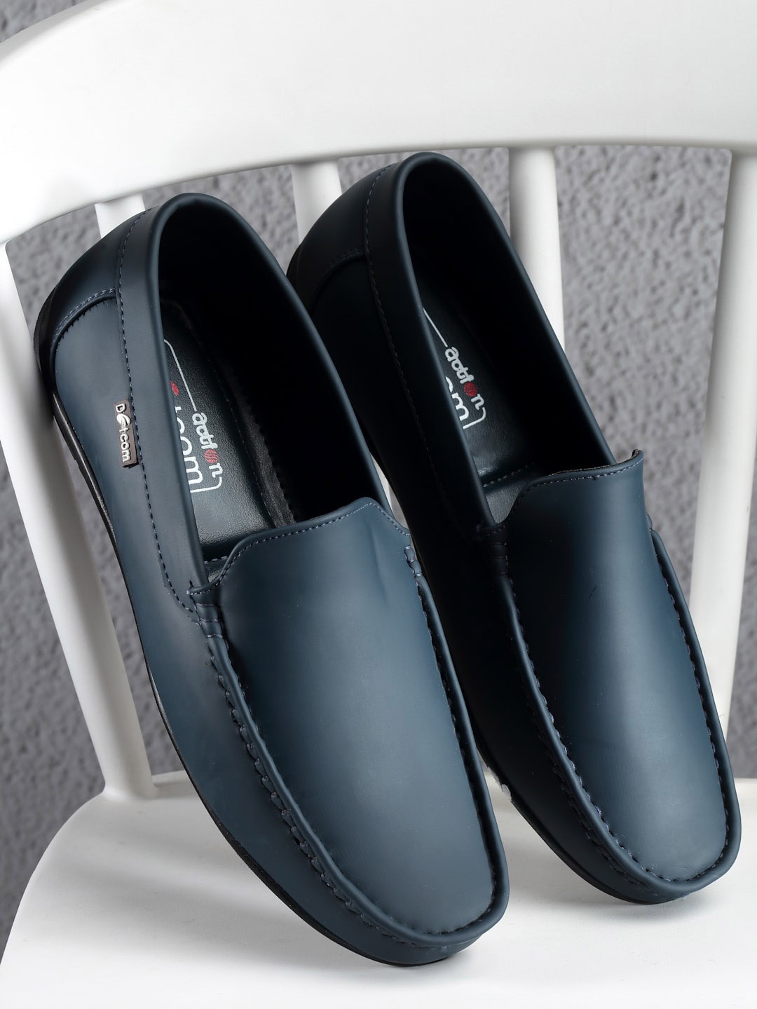 

Action Men Dotcom DRIVE-61 Lightweight Comfort Insole Penny Loafers, Navy blue