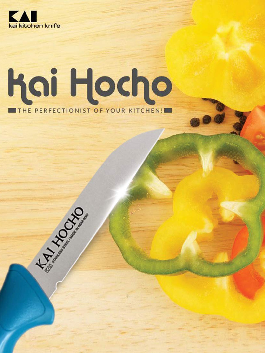 

Kai 3 Pieces Stainless Steel Kitchen Knife, Multi