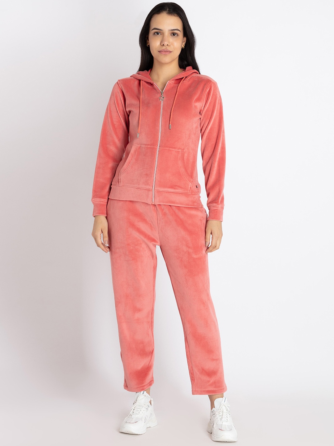 

Status Quo Women Self Design Tracksuits, Rust