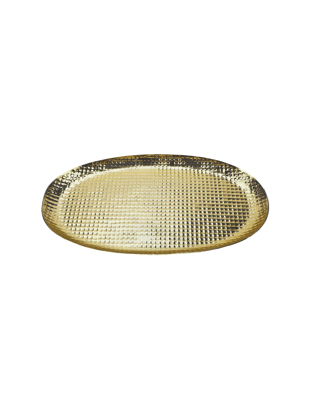 

Anko Golden Textured Hammered Platter, Gold