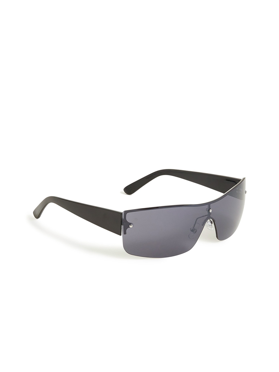 

Accessorize Women Shield Sports Wrap Visor Sunglasses MA-59307503001, Black