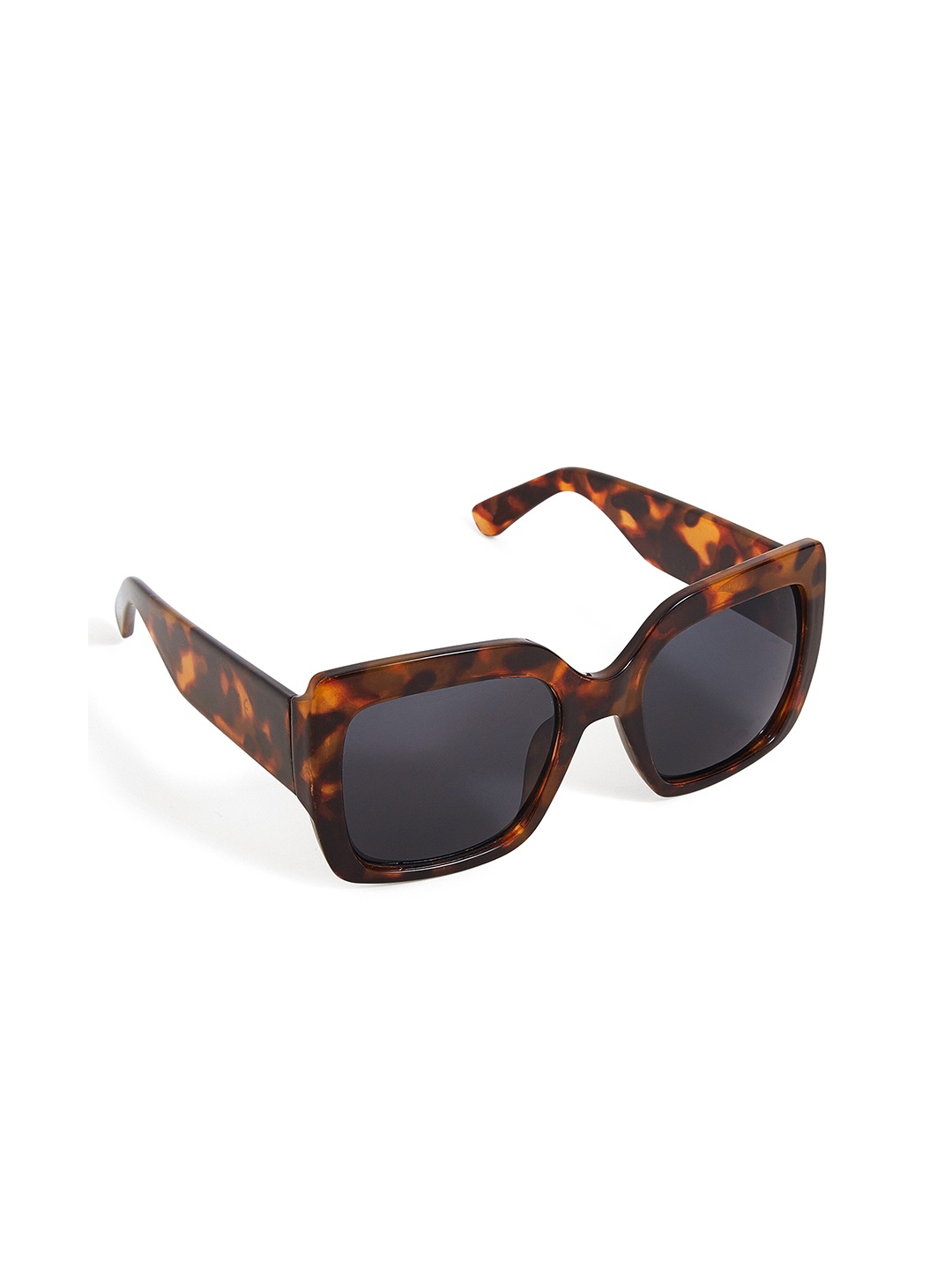 

Accessorize London Women Statement Rectangle Sunglasses, Black