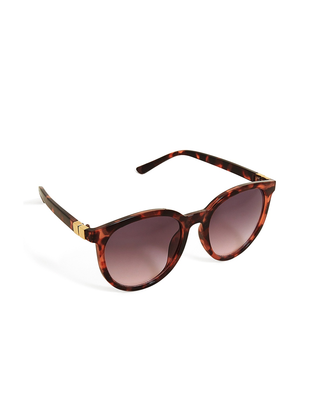 

Accessorize London Women Metal Detail Preppy Sunglasses, Brown