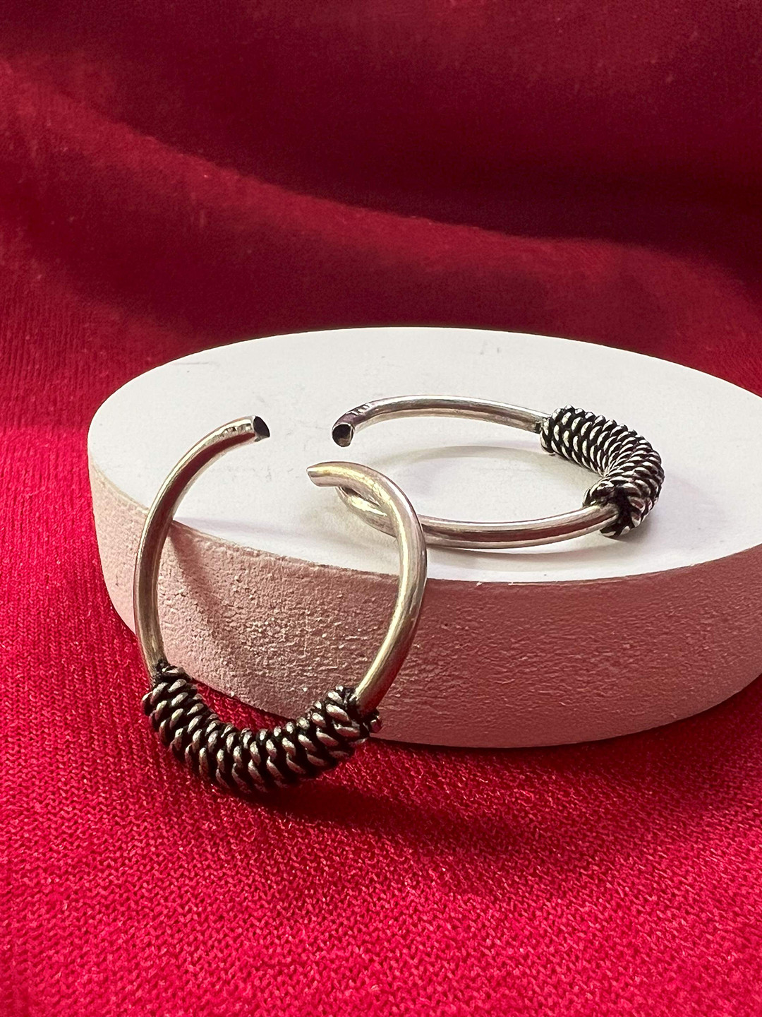 

Arte jewels Set of 2 925 Sterling Silver Toe Ring
