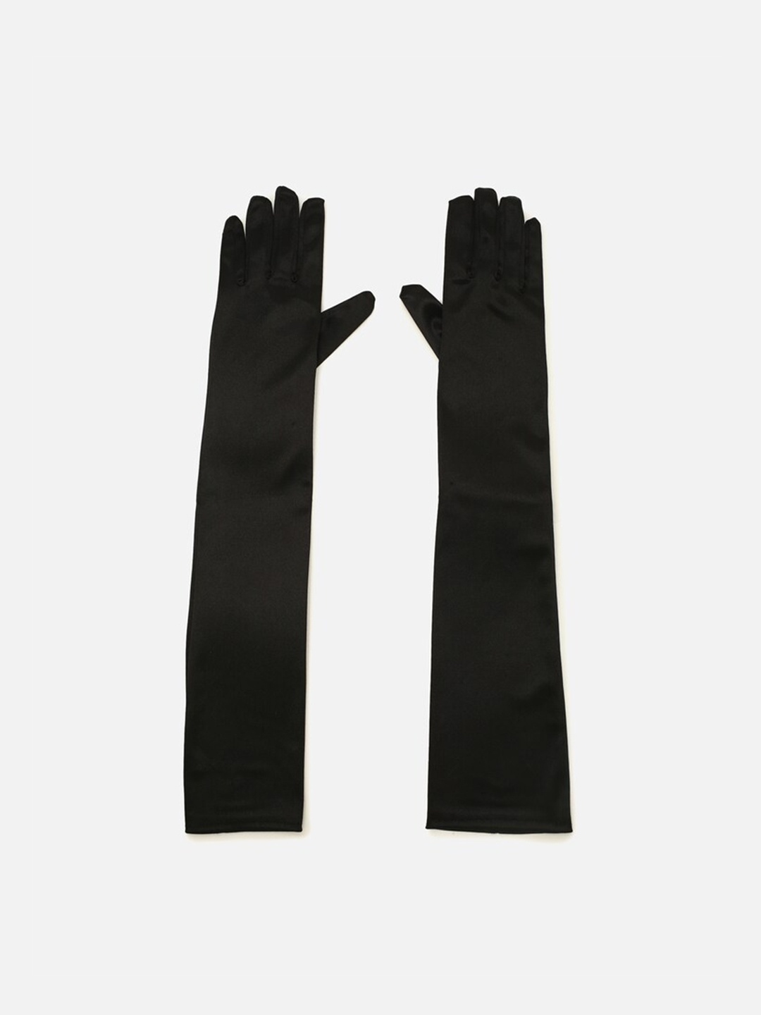 

FOREVER 21 Women Arm Gloves, Black