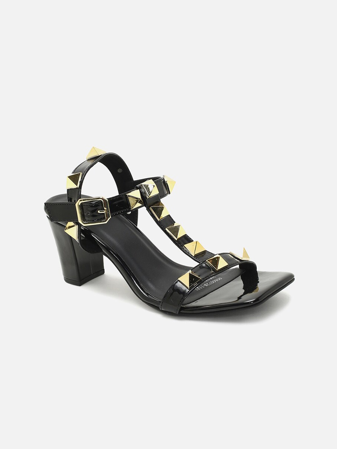 

FOREVER 21 Embellished Block Heels, Black