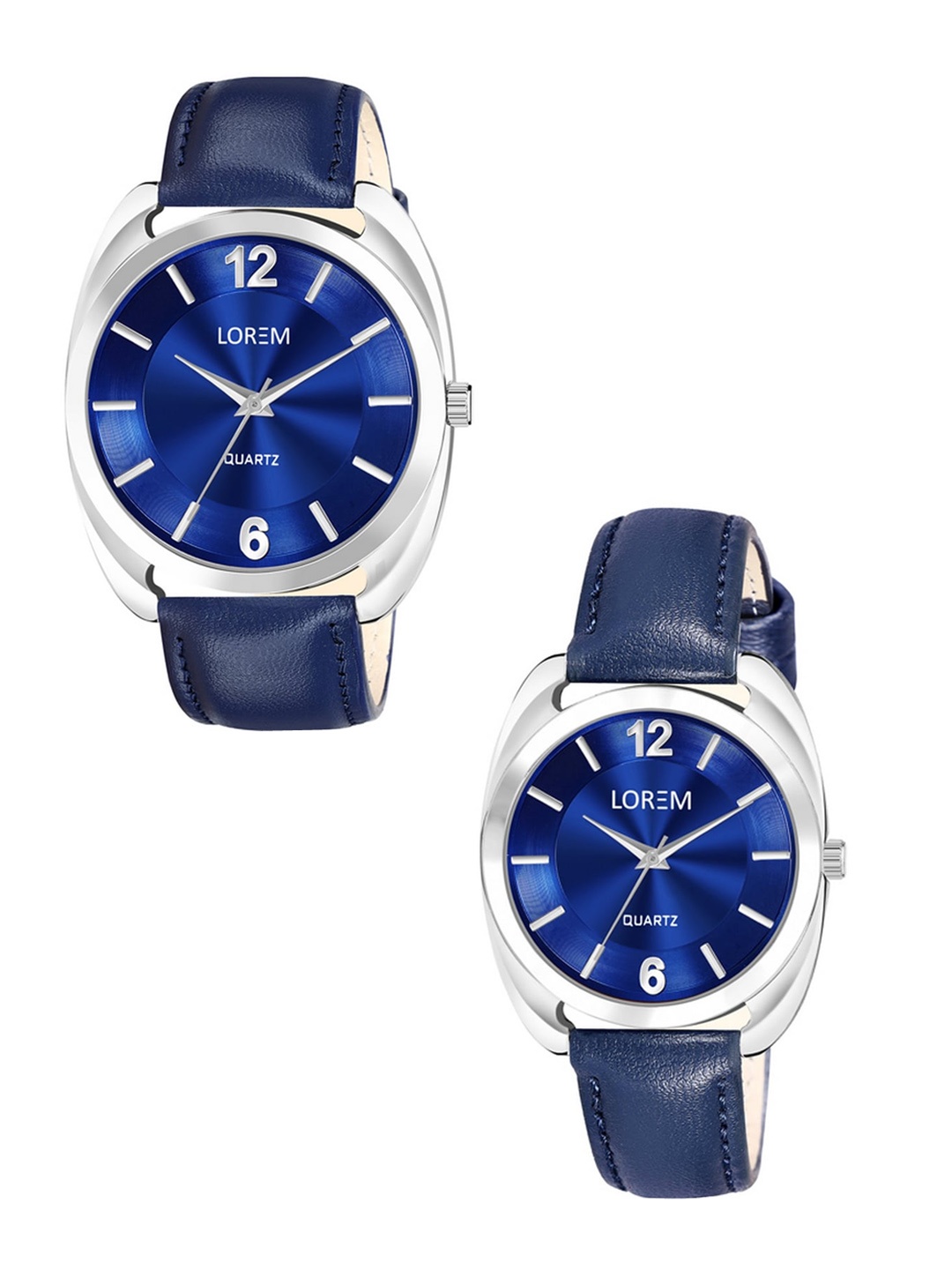 

FERRIZZO Unisex Set Of 2 Dial & Bracelet Style Straps Analogue Watch LR80-LR327-FZ, Blue