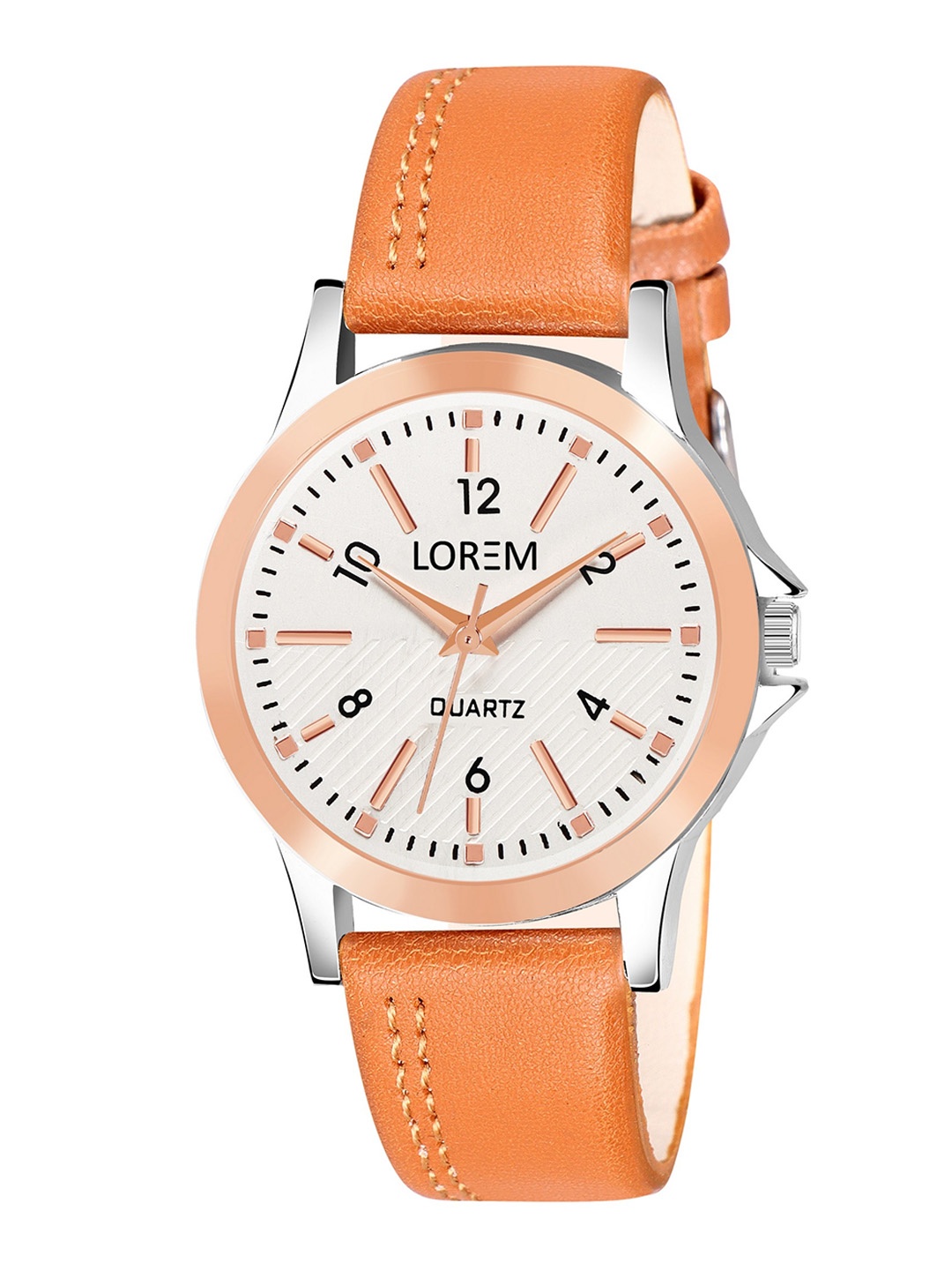 

FERRIZZO Women Round Dial & Regular Straps Analogue Watch LR341-FZ, White