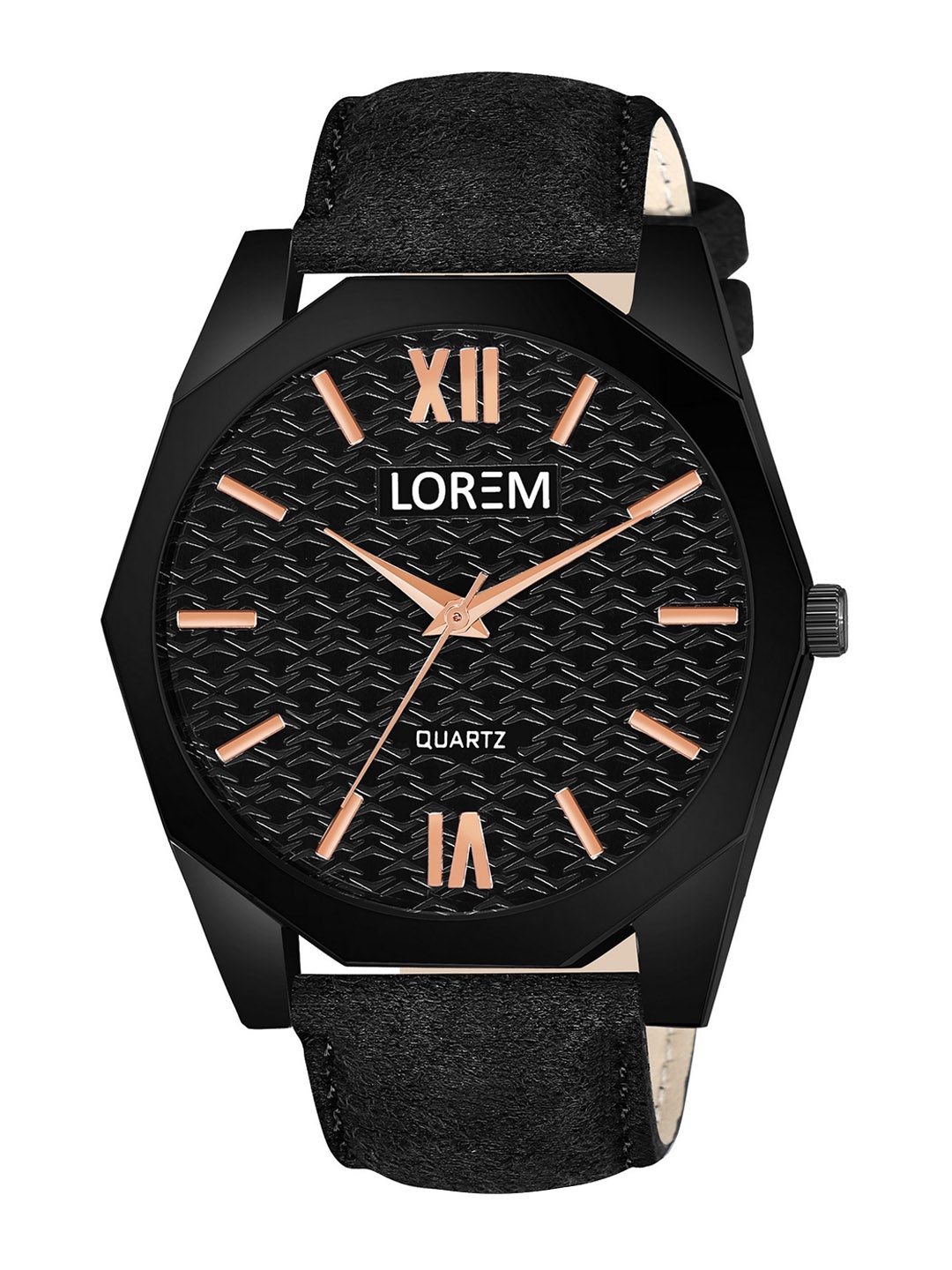 

FERRIZZO Men Printed Dial & Straps Analogue Watch LR81-FZ, Black