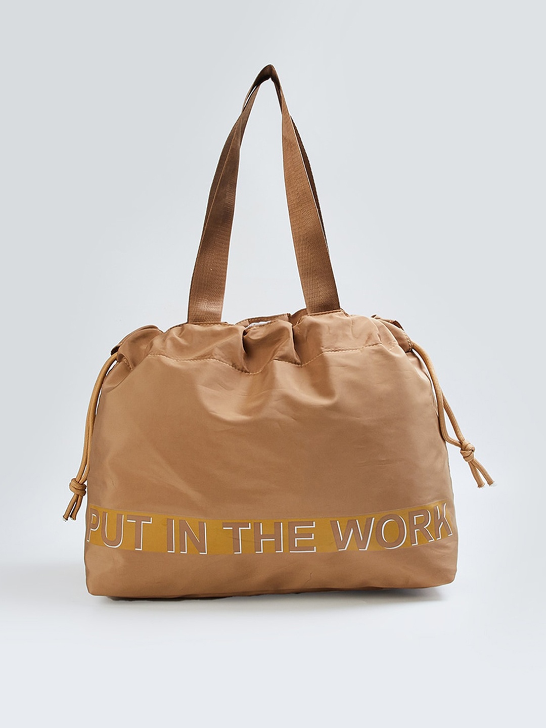 

max Structured Shoulder Bag, Brown
