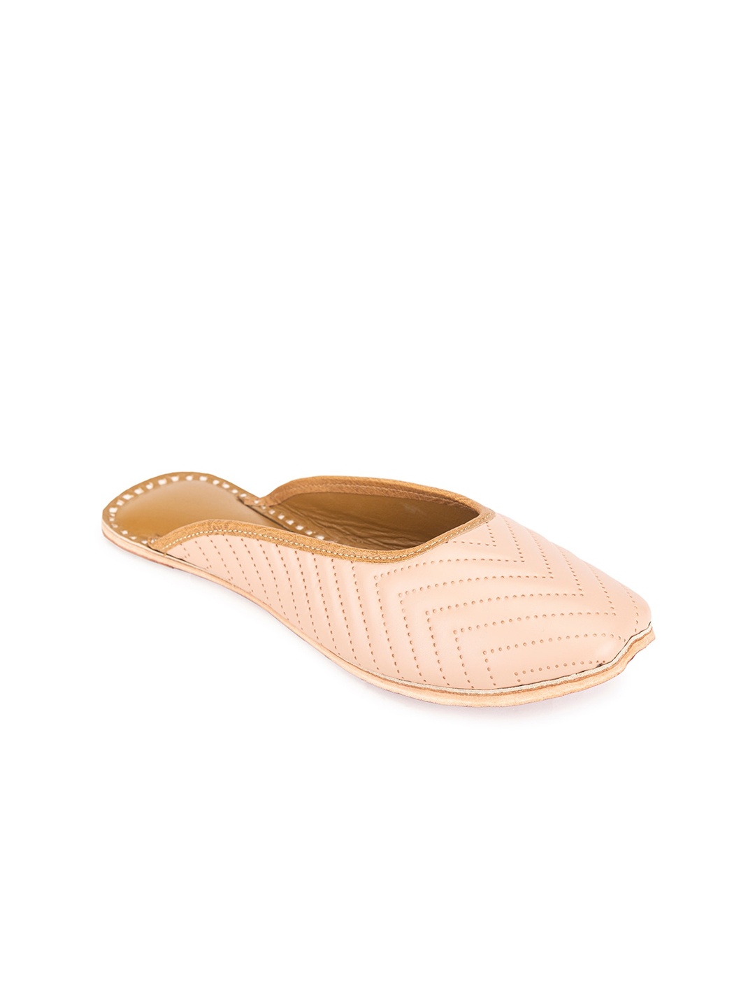 

5 ELEMENTS Perforated Ethnic Mules, Pink