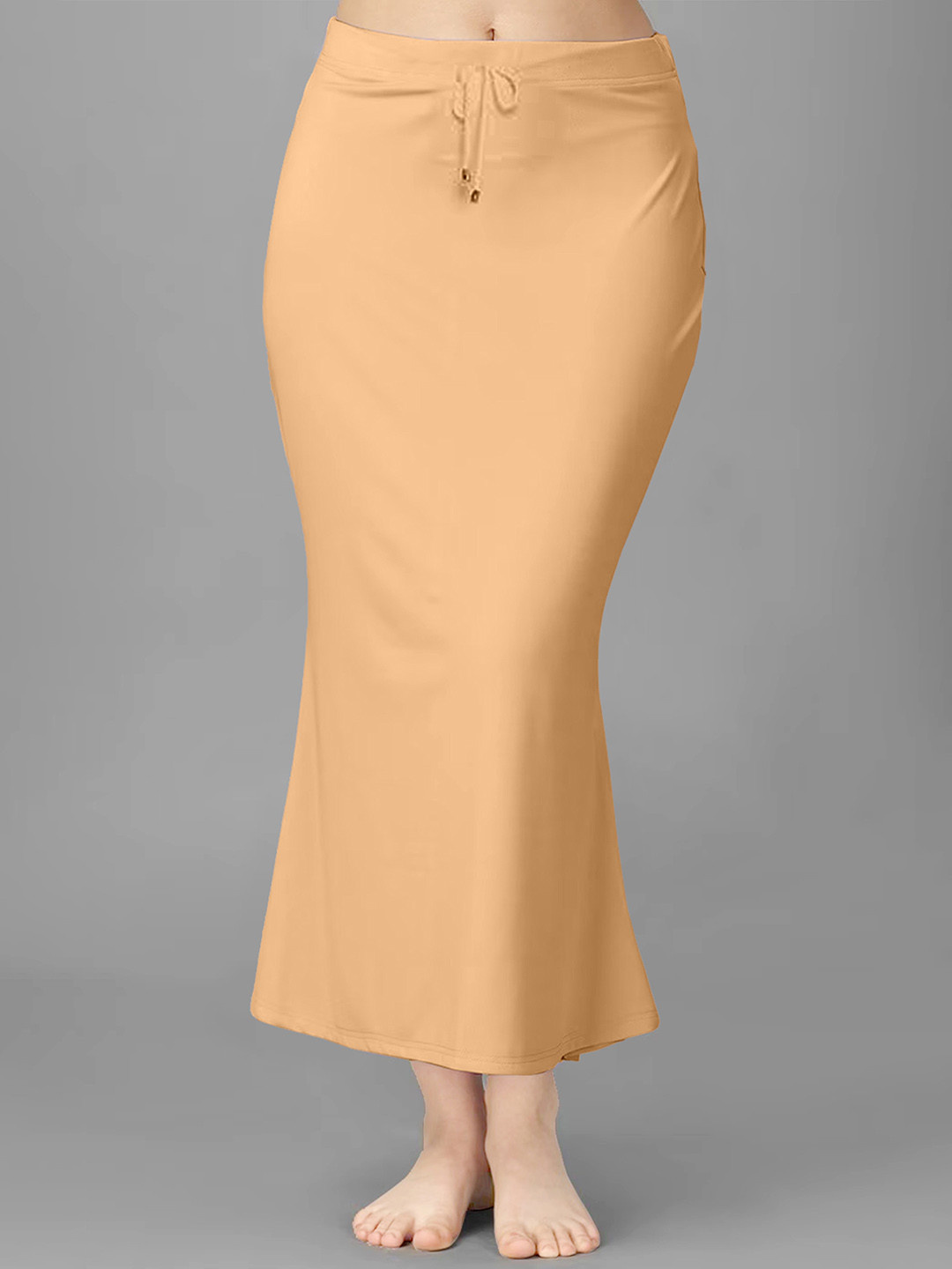 

Trendmalls Fish-Cut Saree Shapewear, Beige
