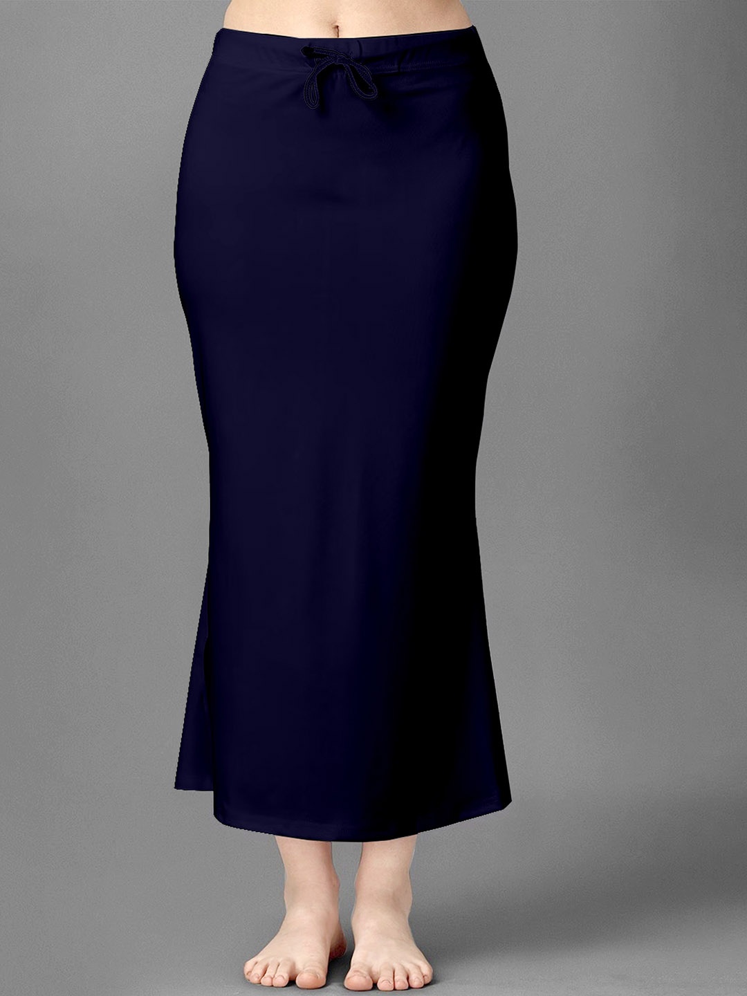 

Trendmalls Mid Rise Seamless Lycra Saree Shapewear, Navy blue