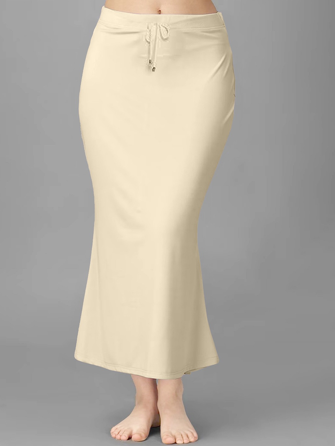 

Trendmalls Seamless Saree Shapewear Petticoat, Beige