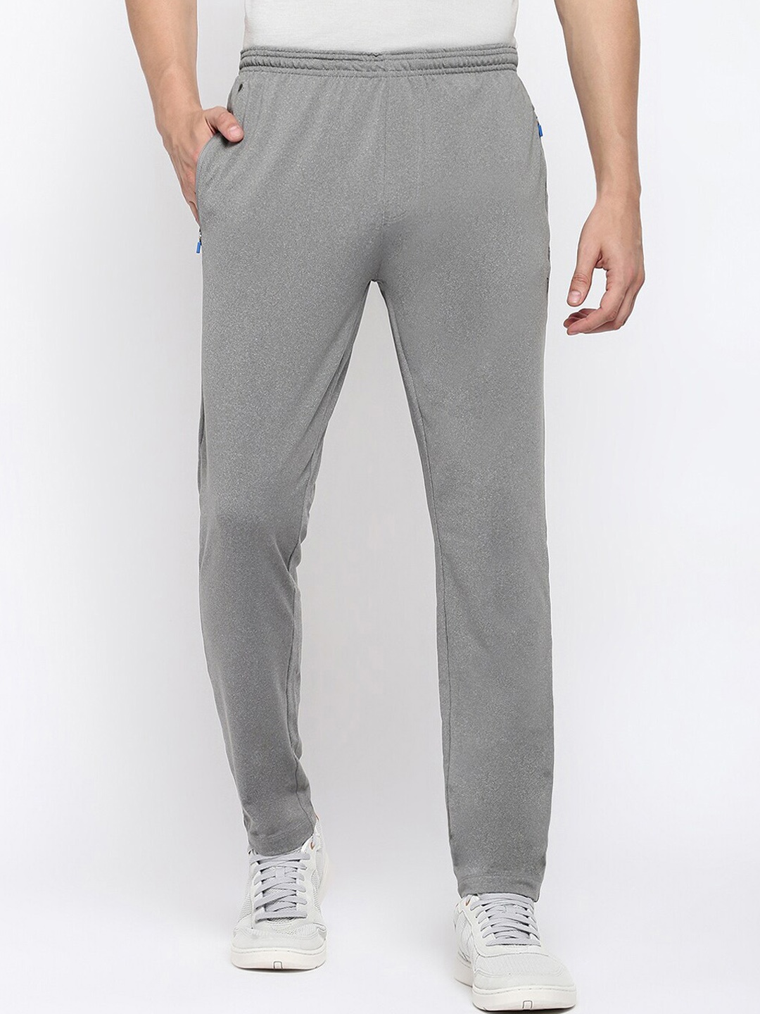 

Van Heusen Men Performance 4 Way Stretch Training & Gym Track Pants, Grey