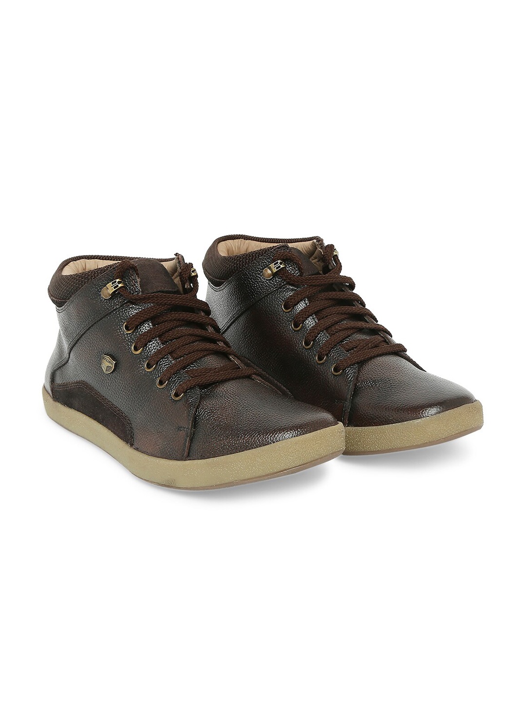 

Buckaroo Men MANDER Textured Leather Regular Boots, Brown