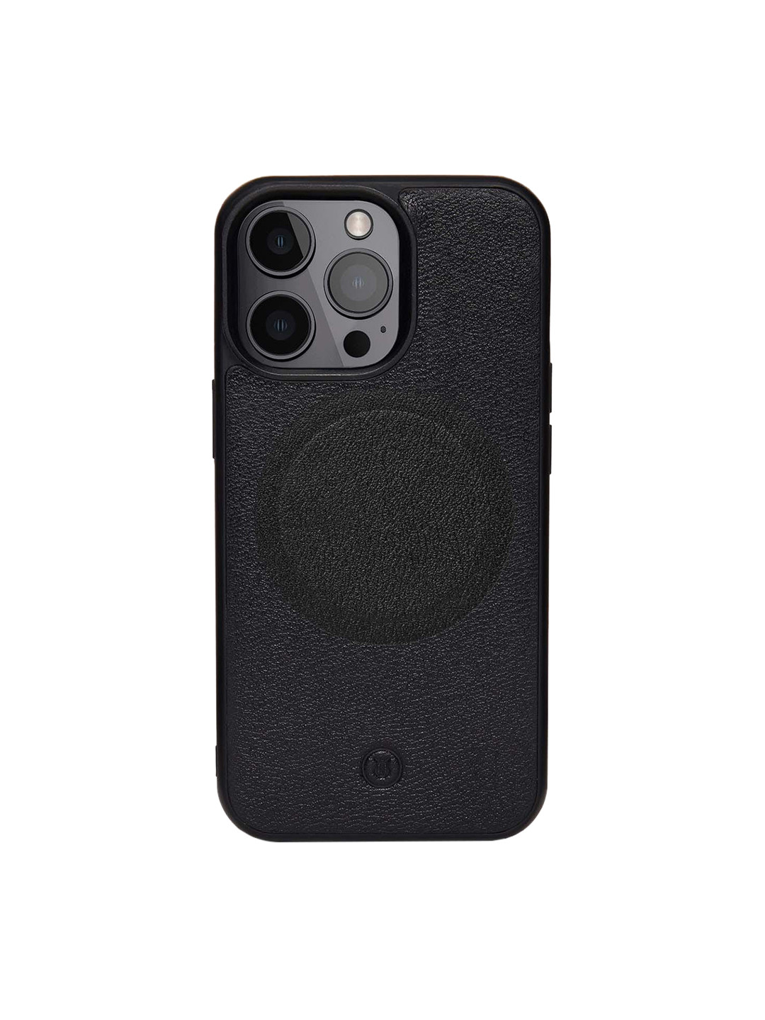 

Lapis Bard iPhone 13 Pro Max Leather Back case, Black