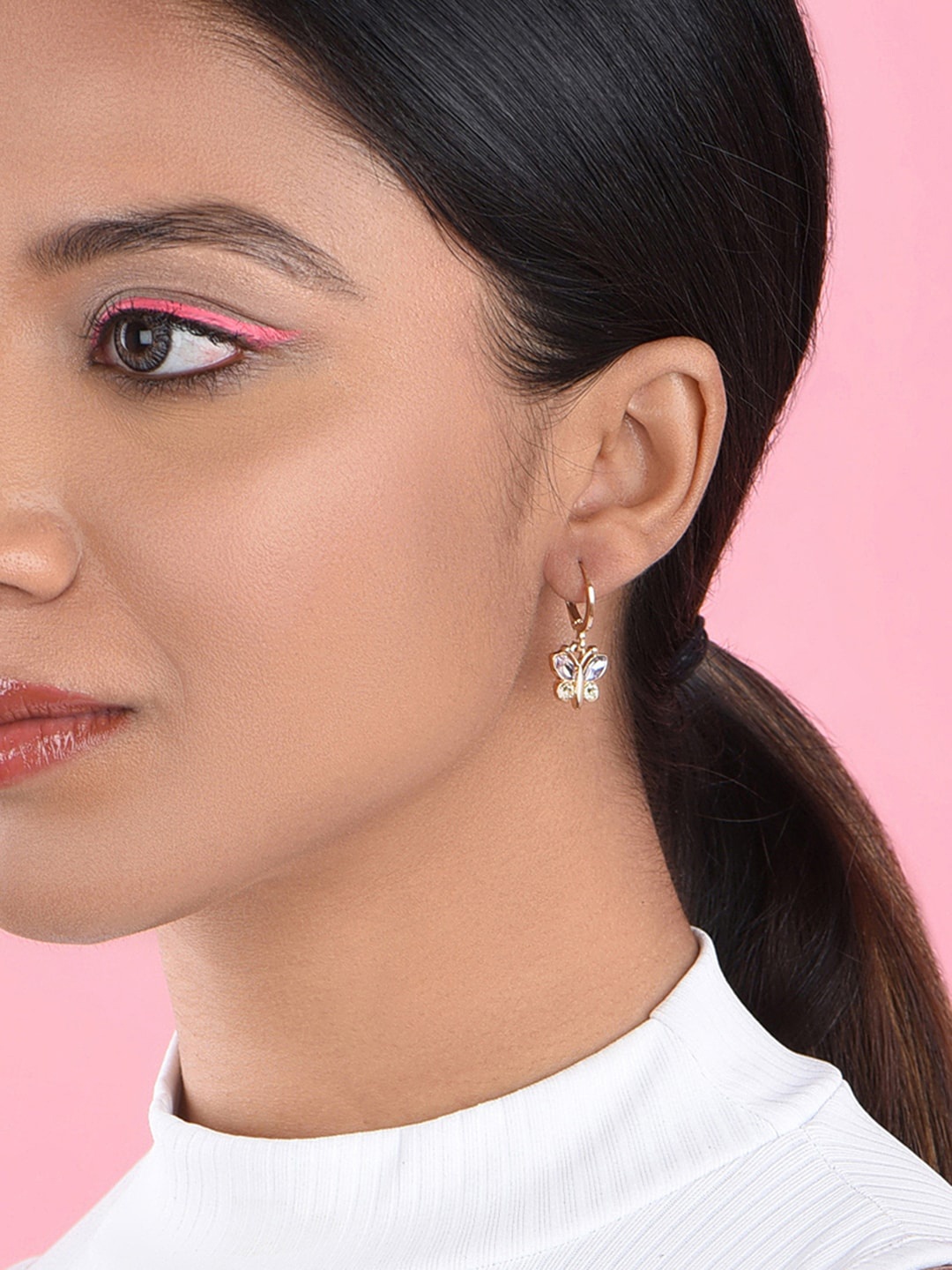 

ToniQ Gold-Plated Classic Hoop Earrings