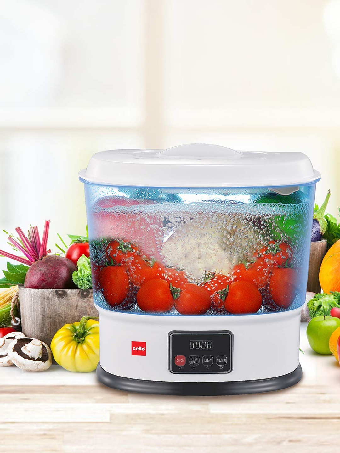 

Cello White Vegetable & Fruit Cleaner 10 L