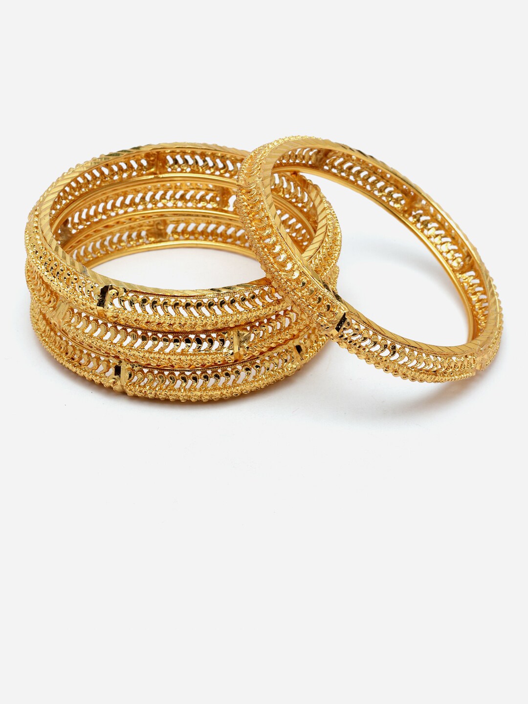 

Anouk Set Of 4 Gold-Plated Bangles