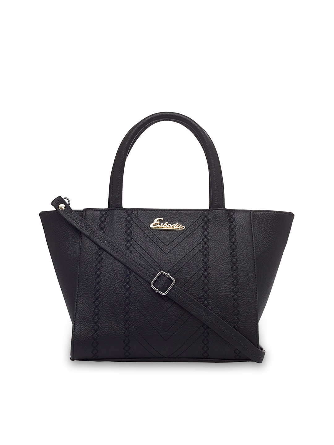 

ESBEDA Women Black Solid Shoulder Bag