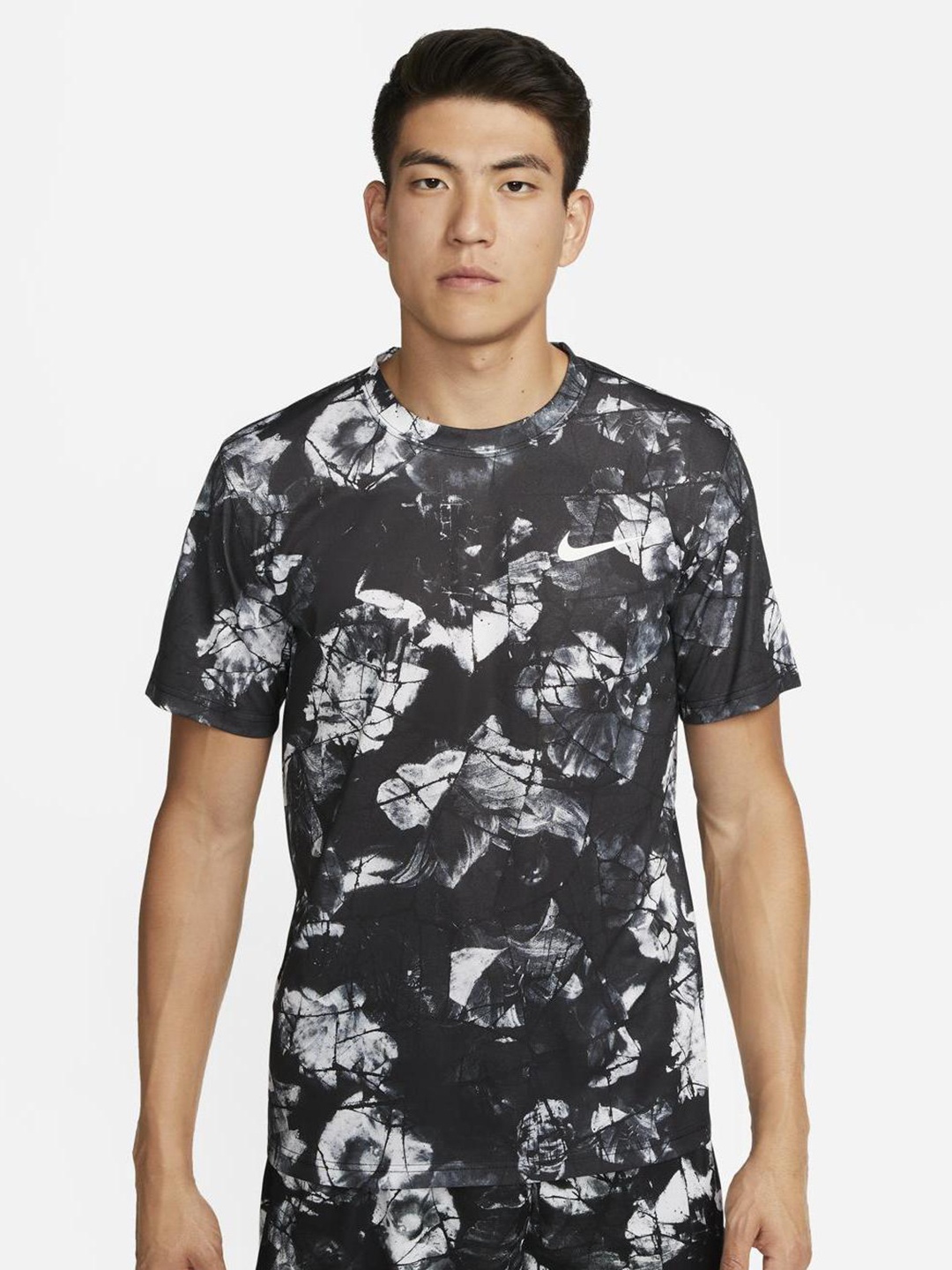 

Nike Printed Dry-Fit T-Shirt, Black