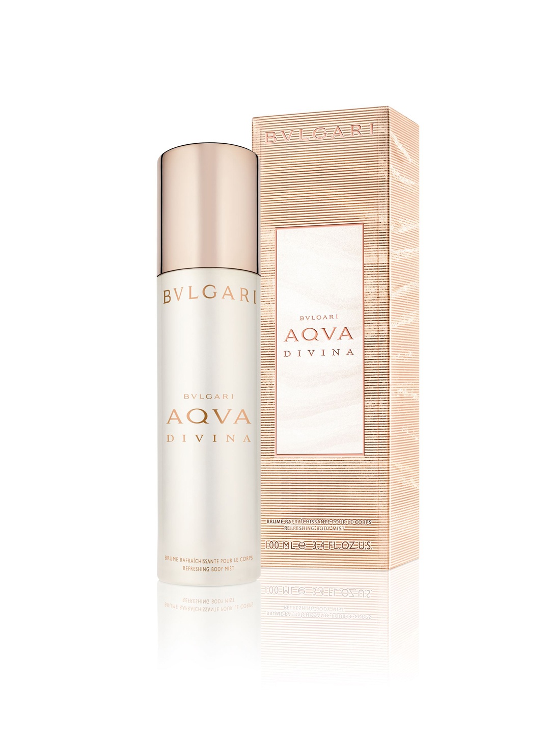

Bvlgari Women Aqva Divina Body Mist 100ml, Nude