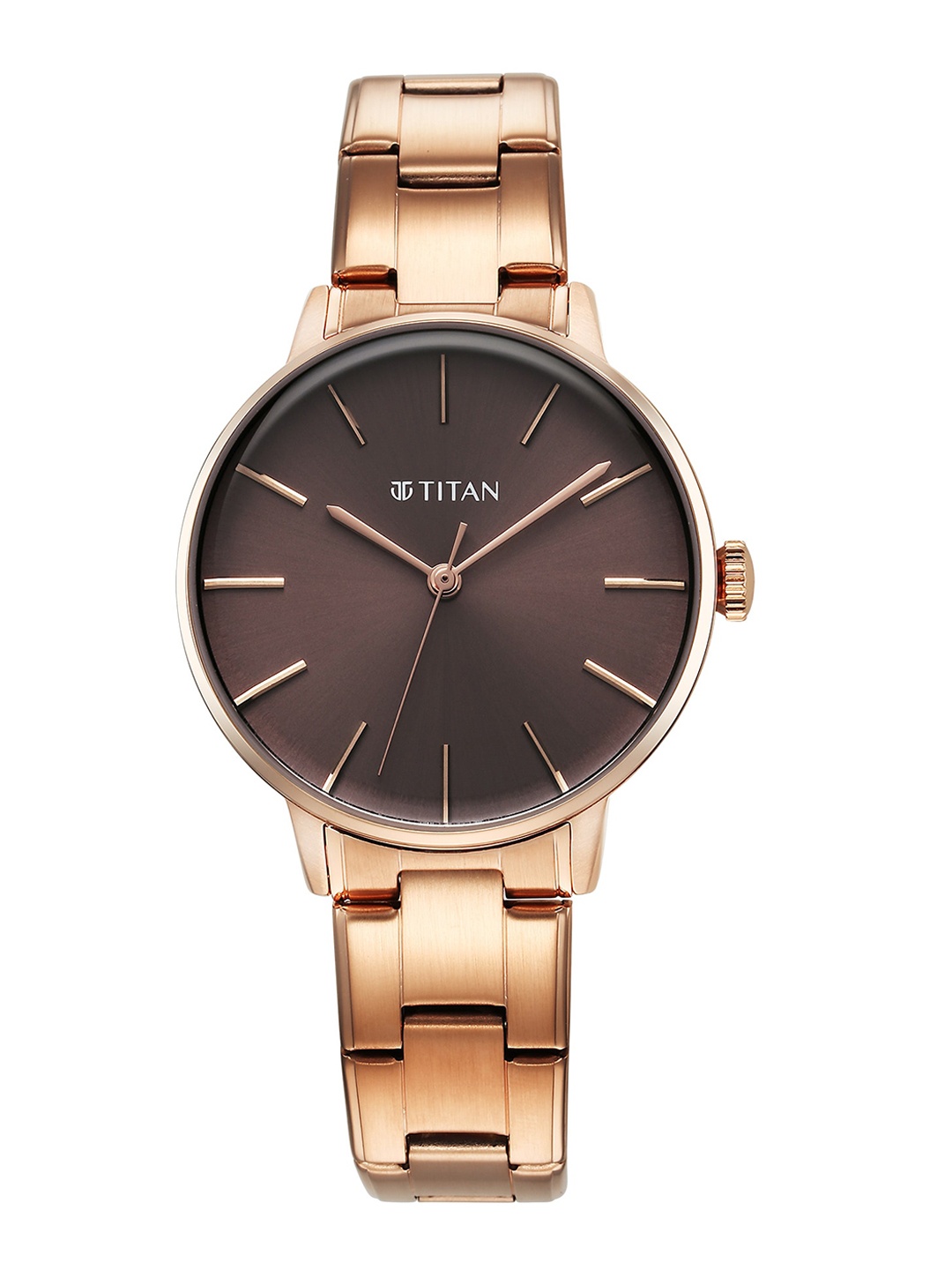 

Titan Women Bracelet Style Straps Analogue Watch 95248WM01, Brown