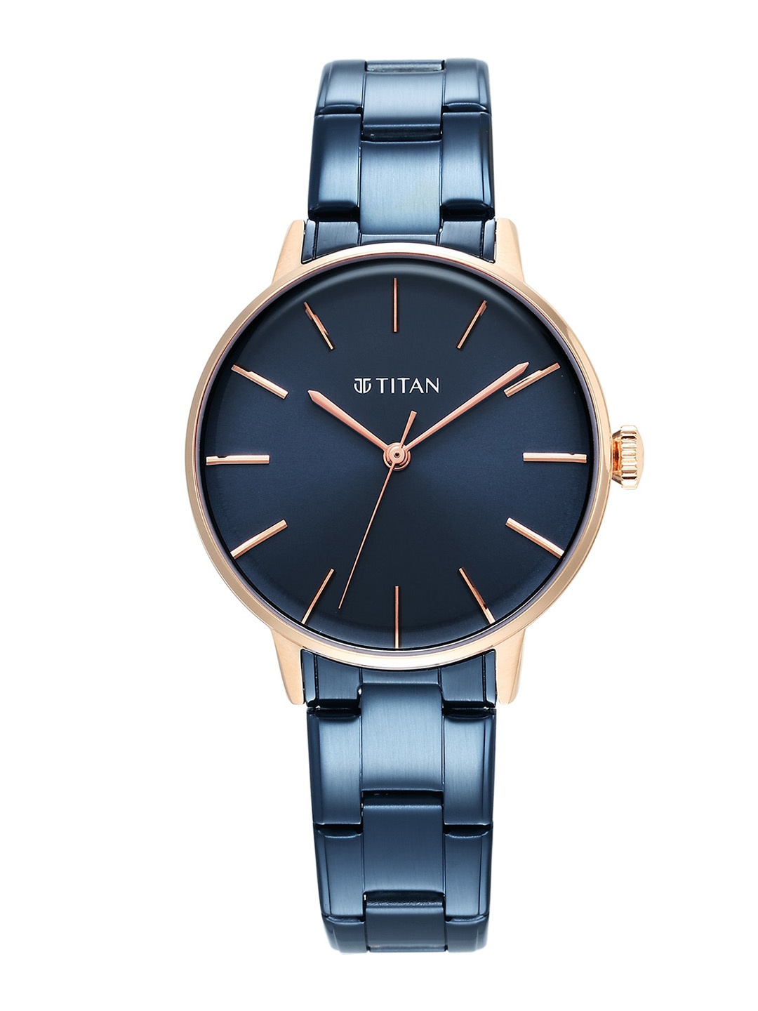 

Titan Women Straps Analogue Watch 95248KM02, Blue
