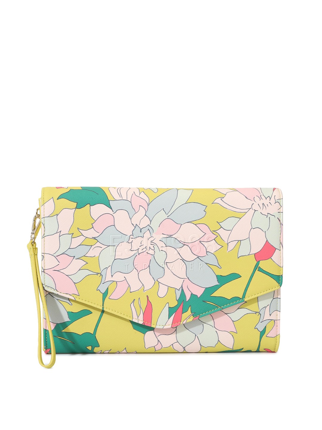 

Ted Baker Floral Printed Travel Accessory, Yellow
