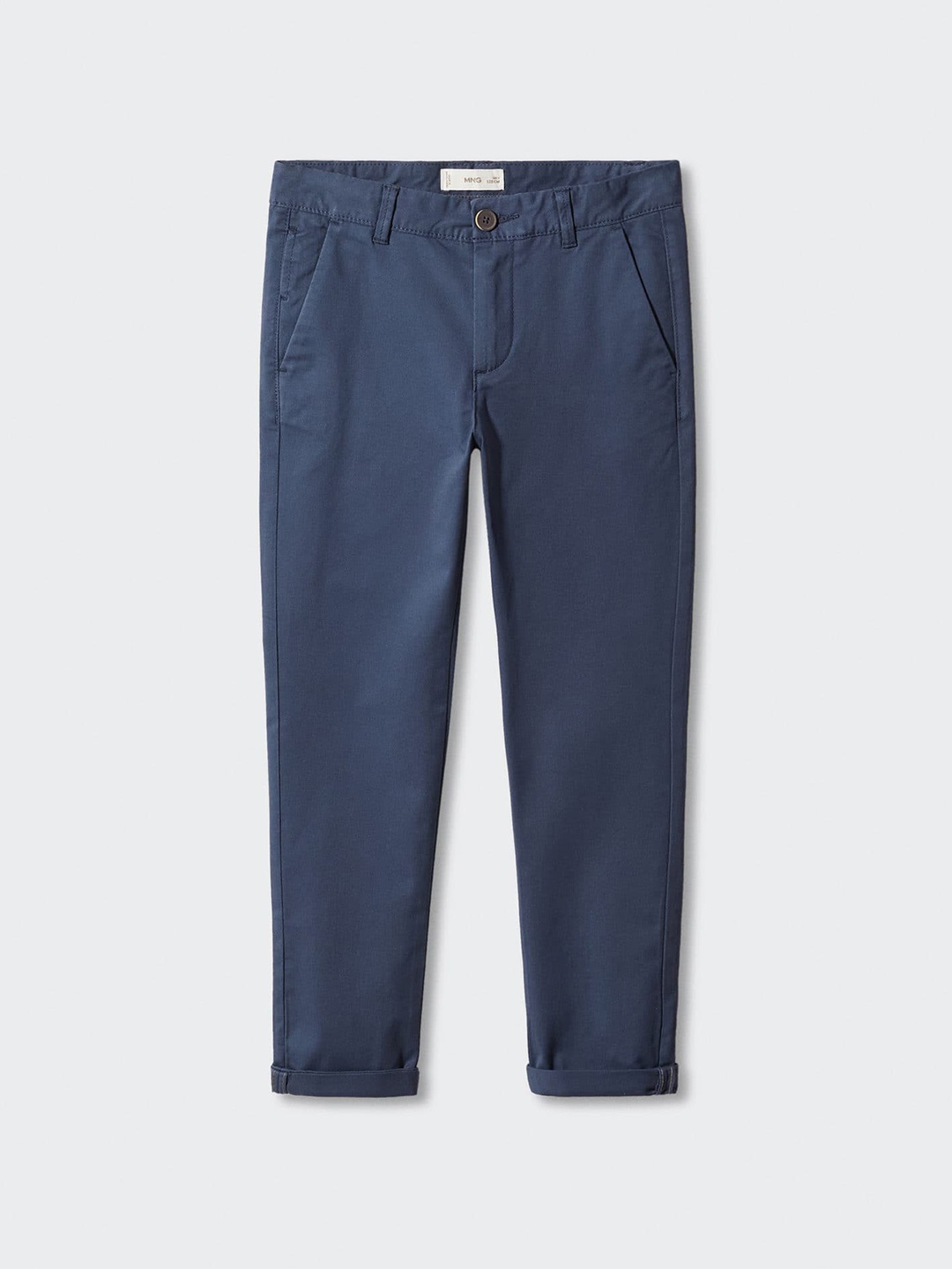 

Mango Kids Boys Elasticated Chinos, Blue