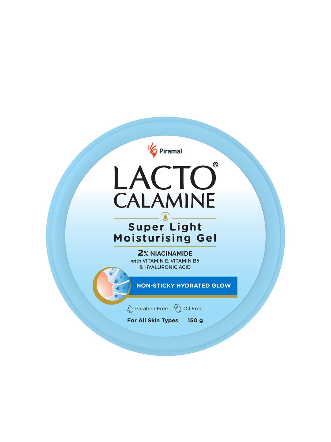 

Lacto Calamine Super Light Face Moisturizer For Oily Skin - 150g, Blue