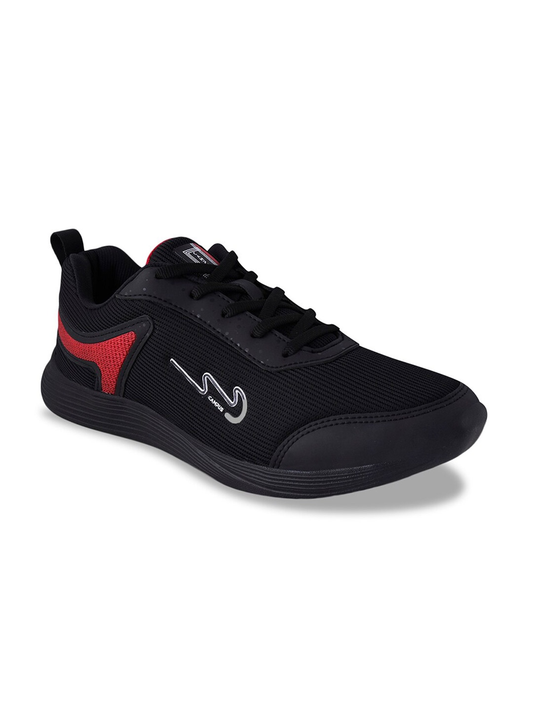 

Campus Men Running Sports Shoes, Black