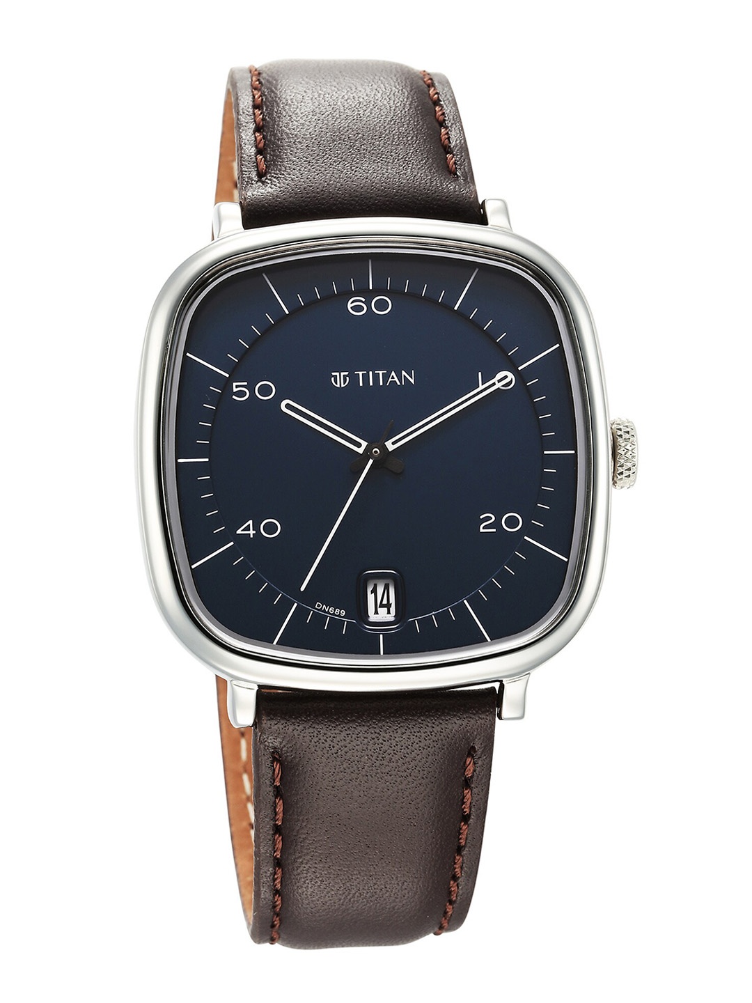 

Titan Men Dial & Straps Analogue Watch 1885SL03, Blue