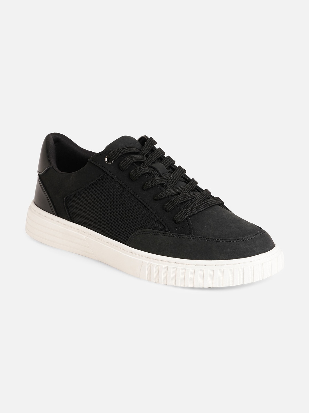 

ALDO Men Contrast Sole Sneakers, Black