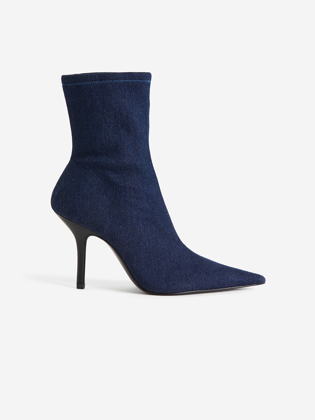 

H&M Heeled boots, Blue
