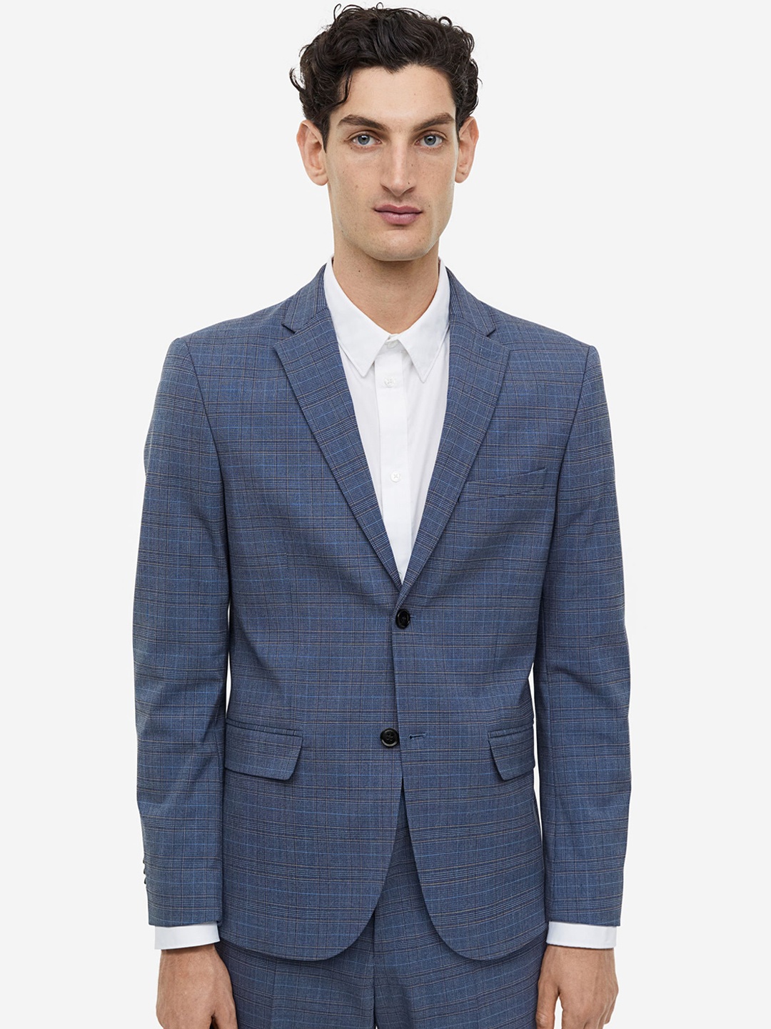 

H&M Slim Fit Jacket, Blue