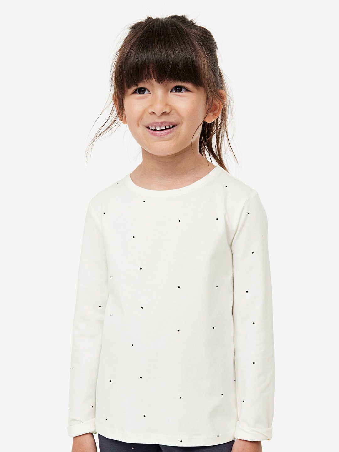 

H&M Girls 3-Pack Long-Sleeved Tops, Pink