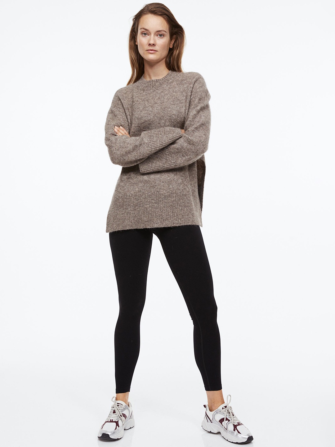 

H&M MAMA Before & After Seamless Leggings, Black