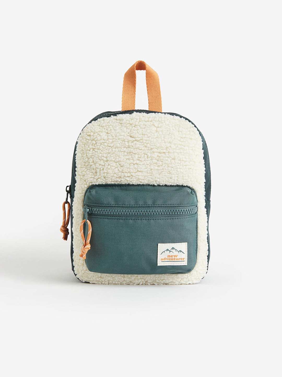 

H&M Boys Teddy Backpack, Green