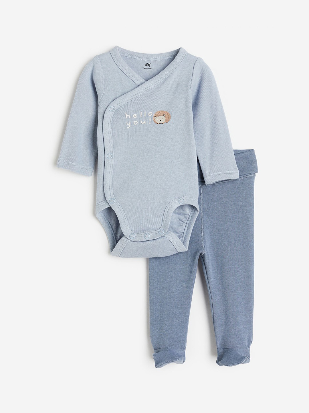 

H&M Infant Boys 2-Piece Cotton Set, Blue