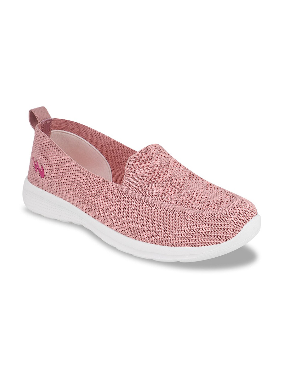 

Campus Women Mesh Walking Non-Marking Shoes, Peach
