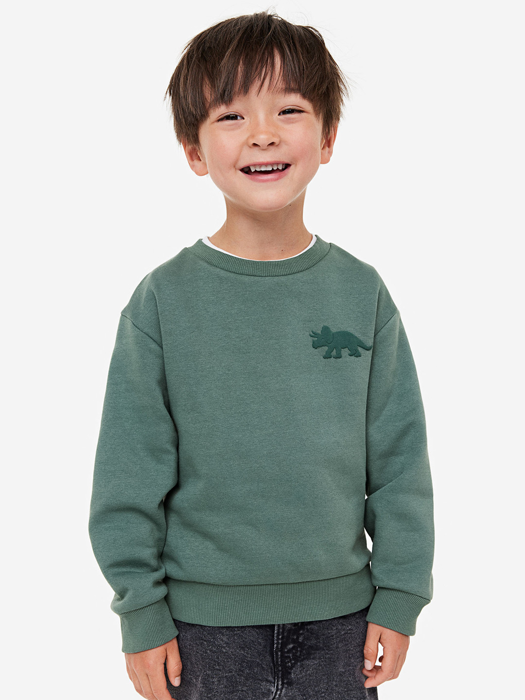 

H&M Boys Sweatshirt, Green