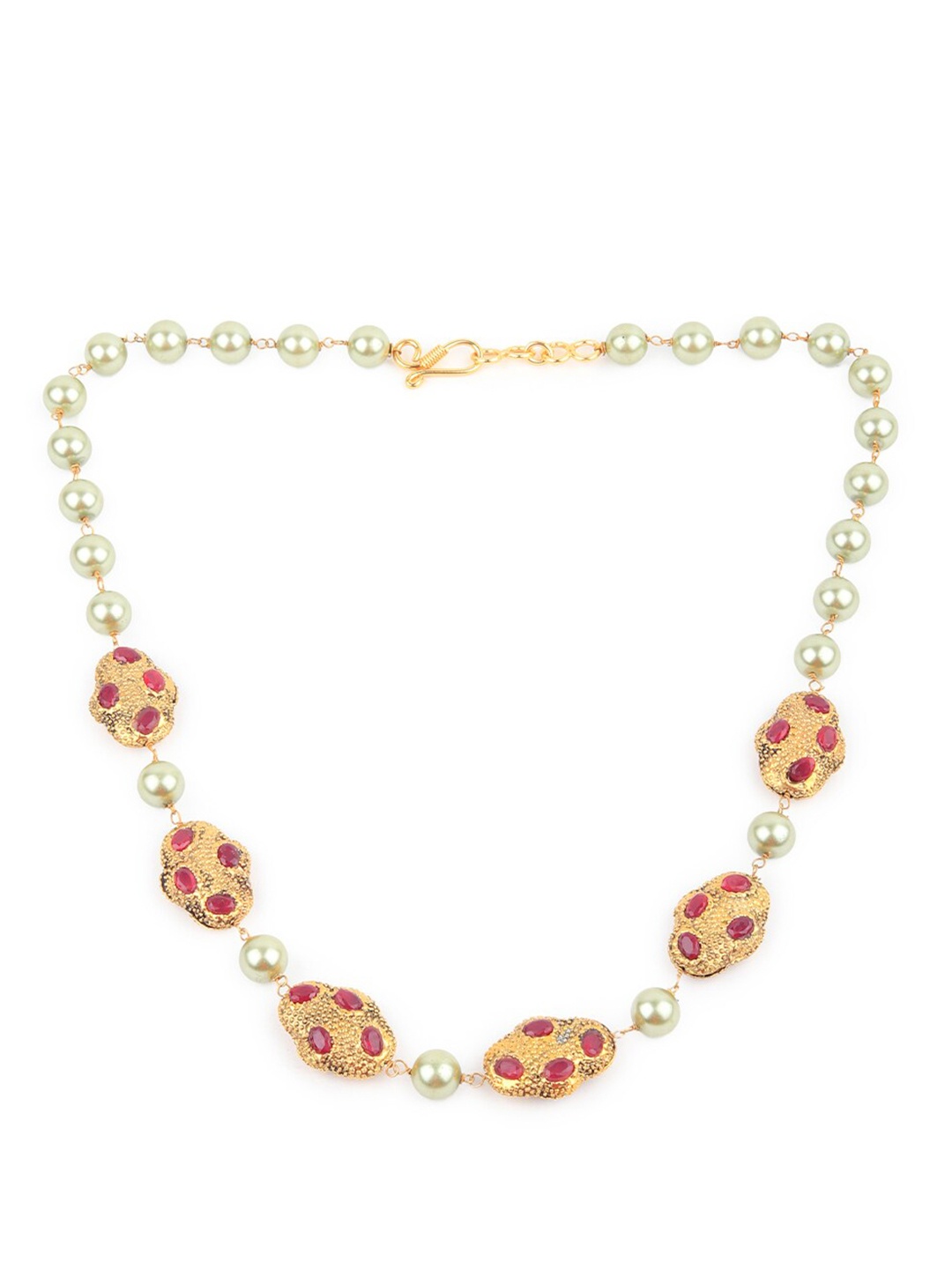 

ODETTE Beaded Necklace, Gold
