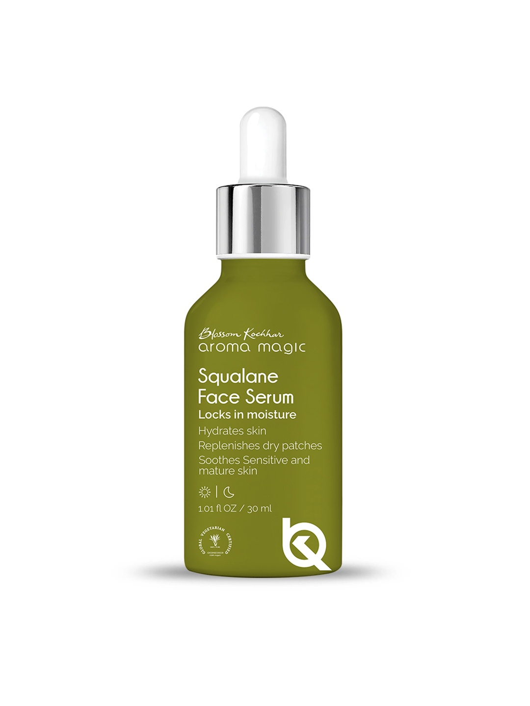 

Aroma Magic Squalane Face Serum to Lock In Moisture - 30 ml, Olive