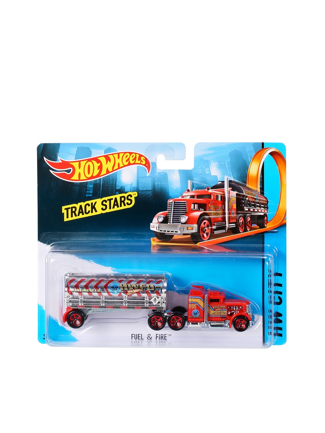 

Hot Wheels Boys Multicoloured Track Trucks, Multi