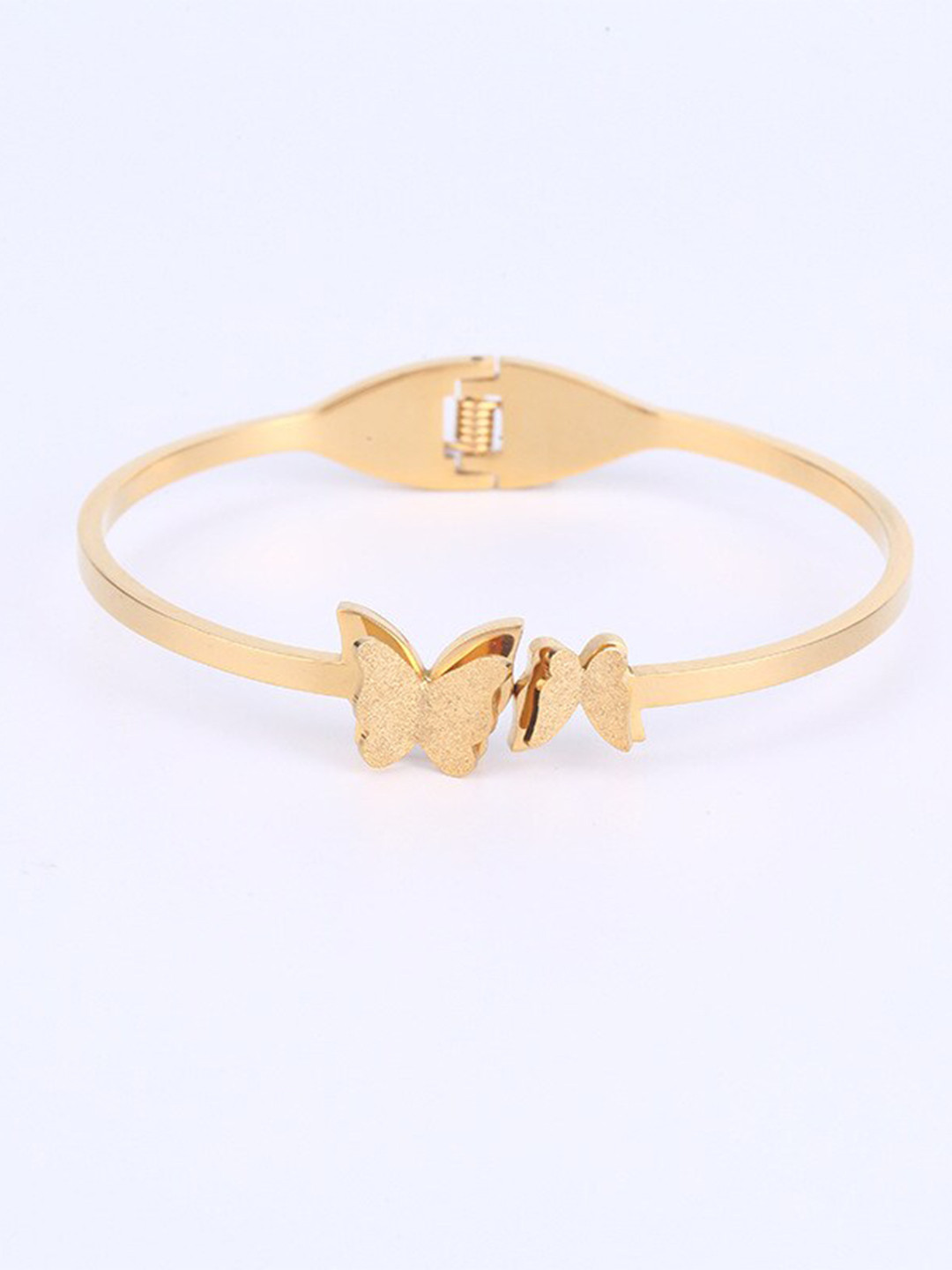 

MYKI Gold Plated Cubic Zirconia Kada Bracelet