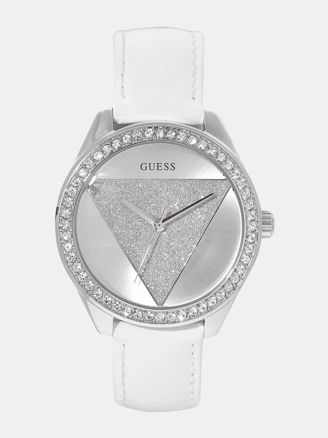 

GUESS Women Silver-Toned Analogue Watch W0884L2